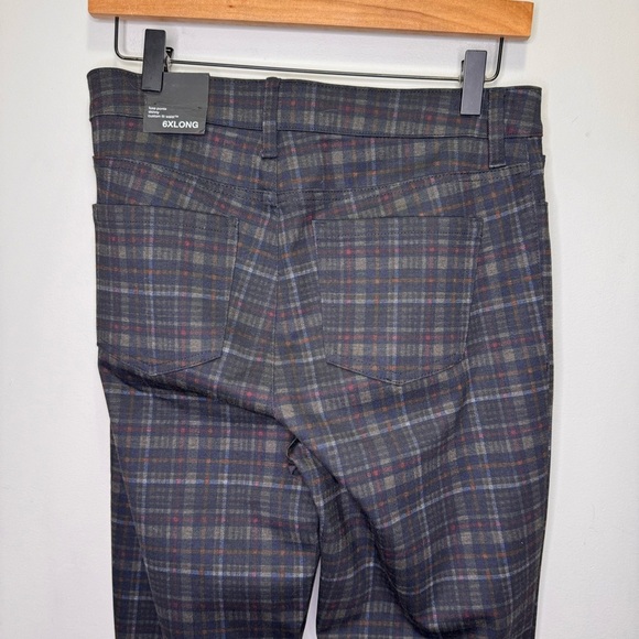 Ricki's Lux Pointe Plaid Skinny Pants Size 6 Tall NWT - Picture 8 of 10